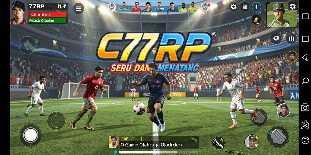 Gameplay seru di 77RP dengan berbagai olahraga menarik.