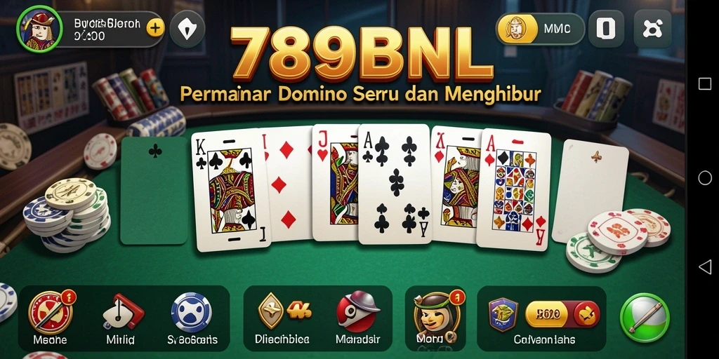 Screenshot gameplay Domino 789BNL yang menampilkan aksi seru.