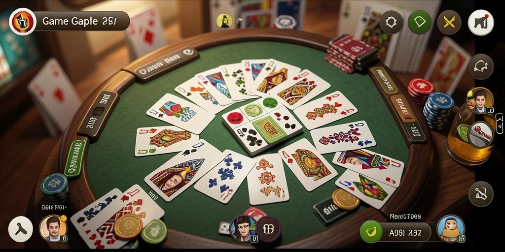 Gameplay seru ADI99 dengan banyak pemain yang terlibat.