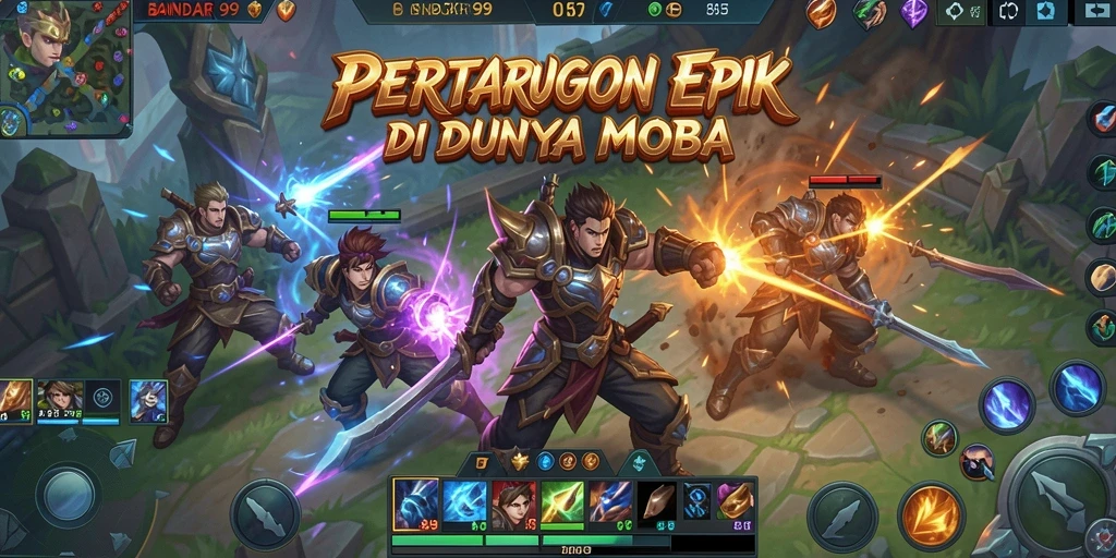 Tangkapan layar gameplay intens di BANDAR99.