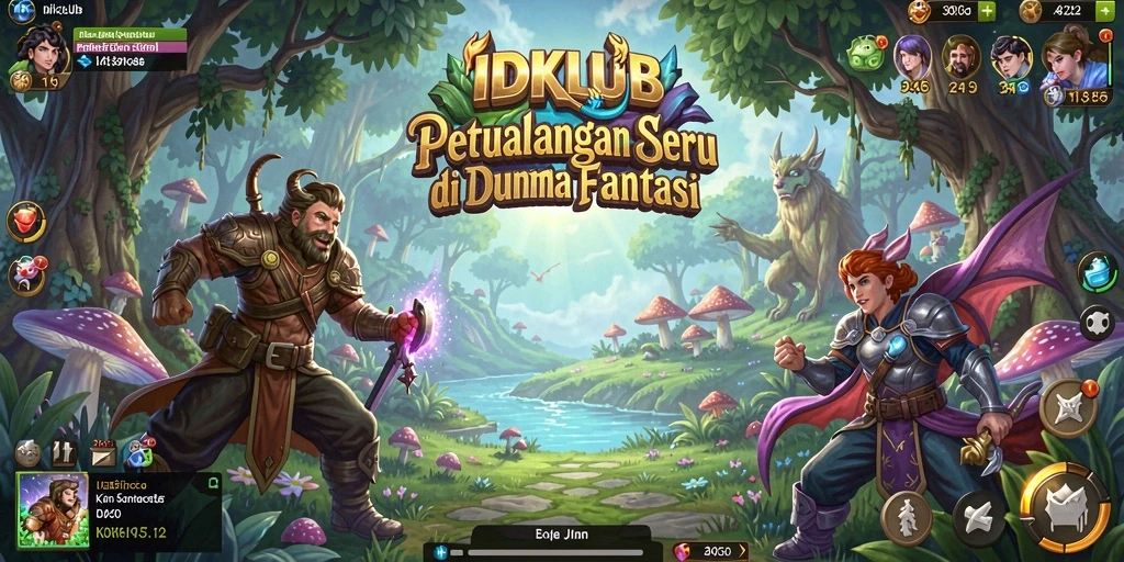 Gameplay petualangan seru dan visual menakjubkan di IDKLUB.