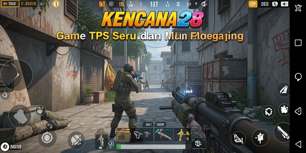 Tampilan gameplay KENCANA28 yang menegangkan dan penuh aksi.