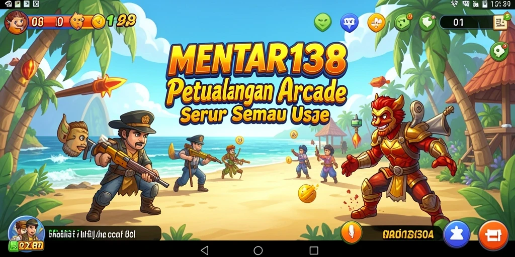 Screenshot gameplay MENTARI138 dengan aksi seru di level menantang.