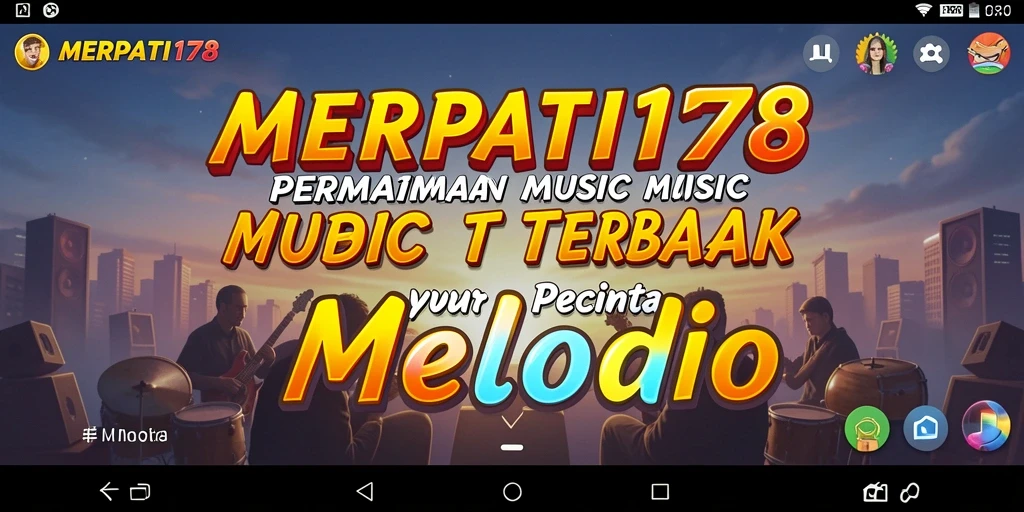 Tampilan menarik dari gameplay MERPATI178 dengan variasi lagu.