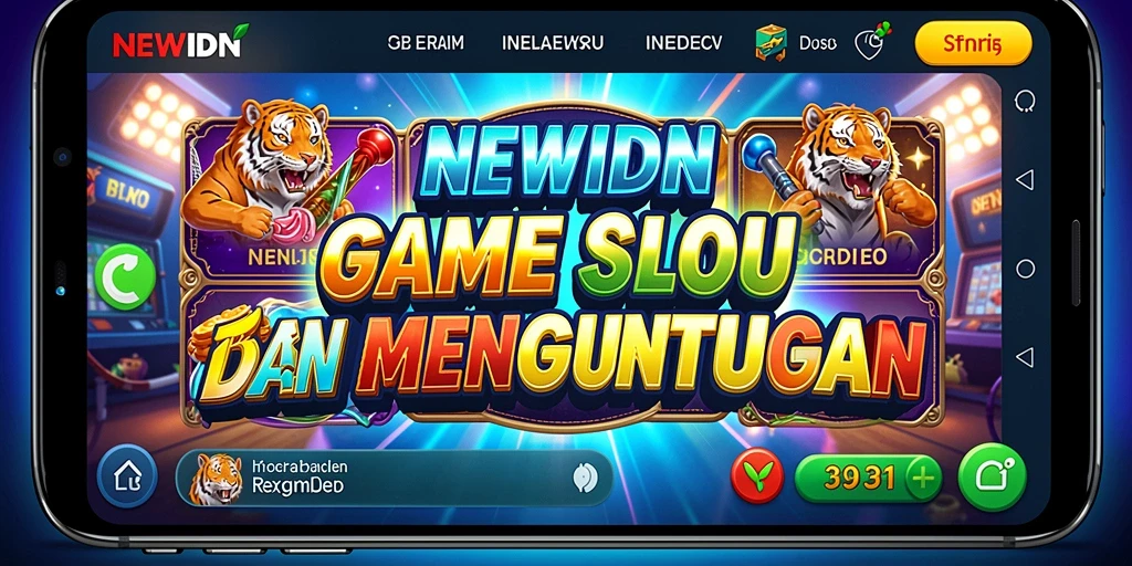 Screenshot utama dari gameplay Slot yang mendebarkan di NEWIDN.