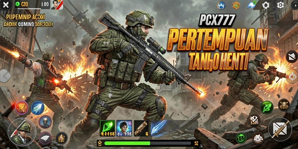 Gameplay seru dan mendebarkan dari PCX777.