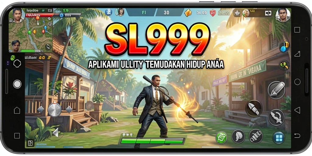 Tampilan antarmuka SL999 yang intuitif dan mudah digunakan.