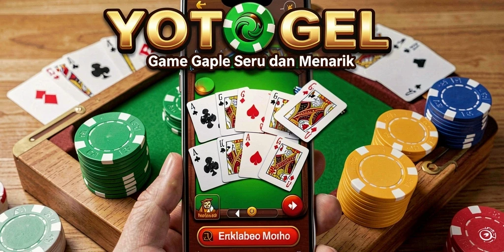 Tampilan gameplay Gaple yang seru dan interaktif.